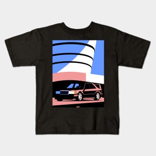 Merc 190E Evo II (Synthwave) Kids T-Shirt